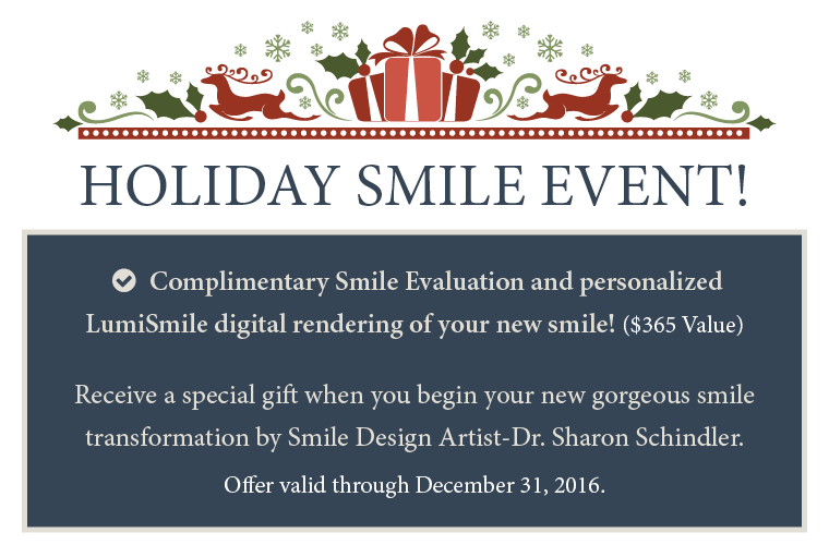 Until December 31, 2016, receive a complimentary smile evaluation and personalized LumiSmile digital rendering of your new smile!