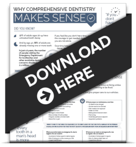 Learn why comprehensive dentistry makes sense in our free infographic
