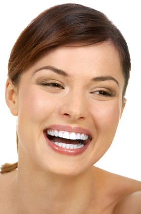 Photo of a young lady smiling from cosmetic bonding in Columbus Ohio