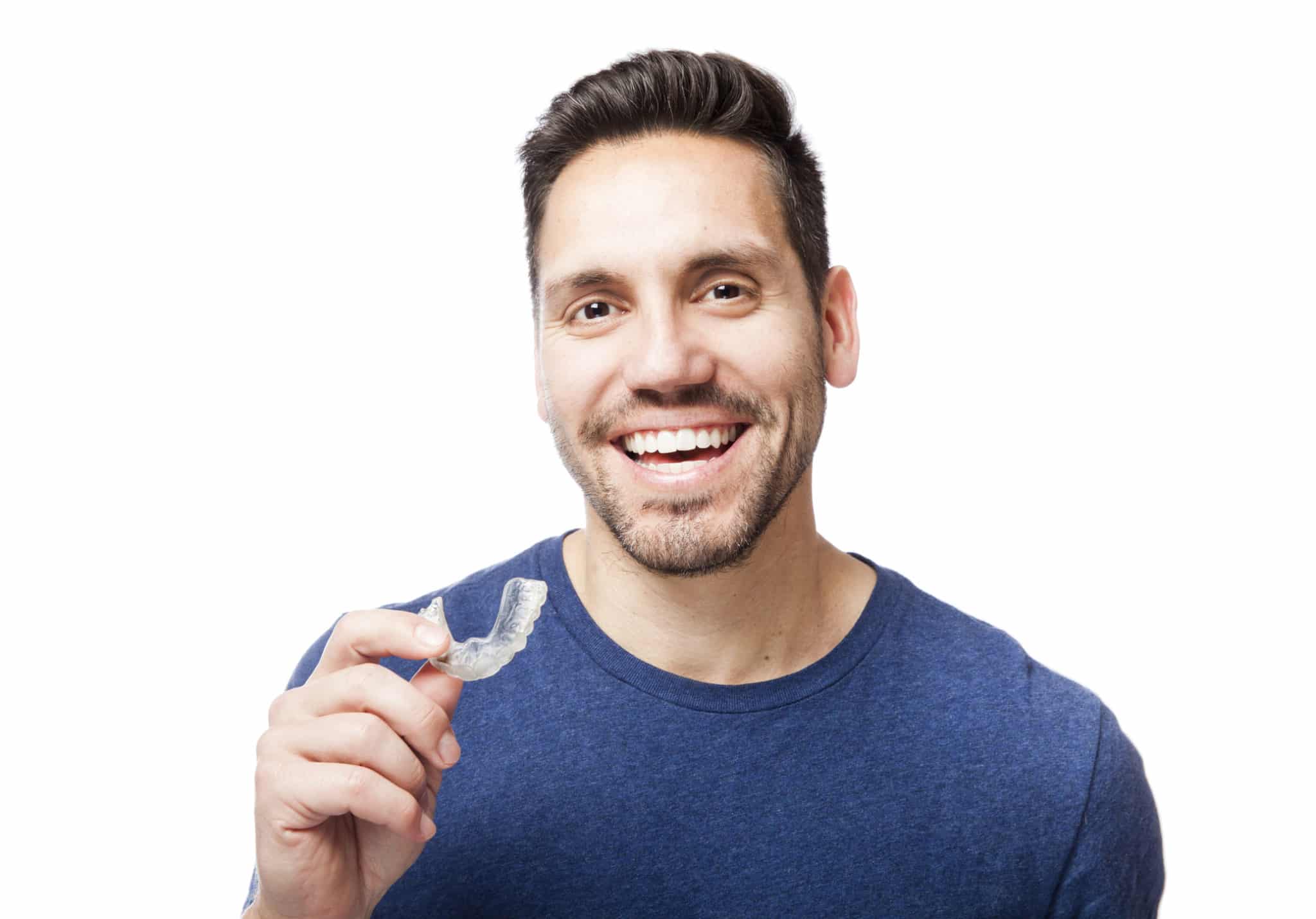 Photo of a man using Invisalign in Pittsburgh, PA