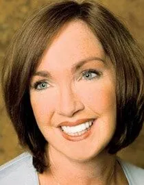 Our patient Sue smiling