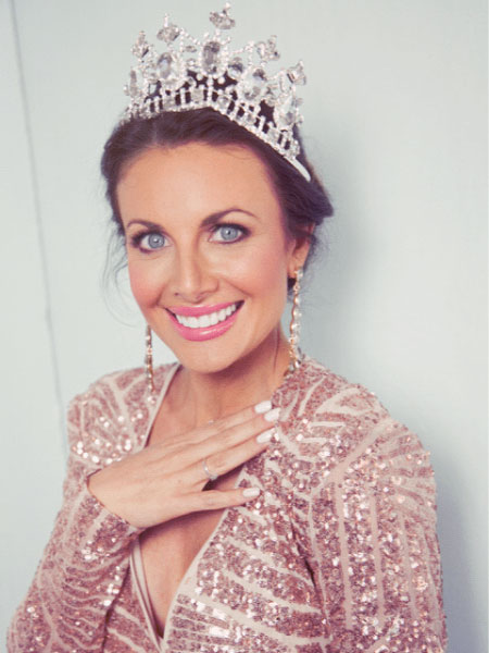 Collage of photos of our beautiful client